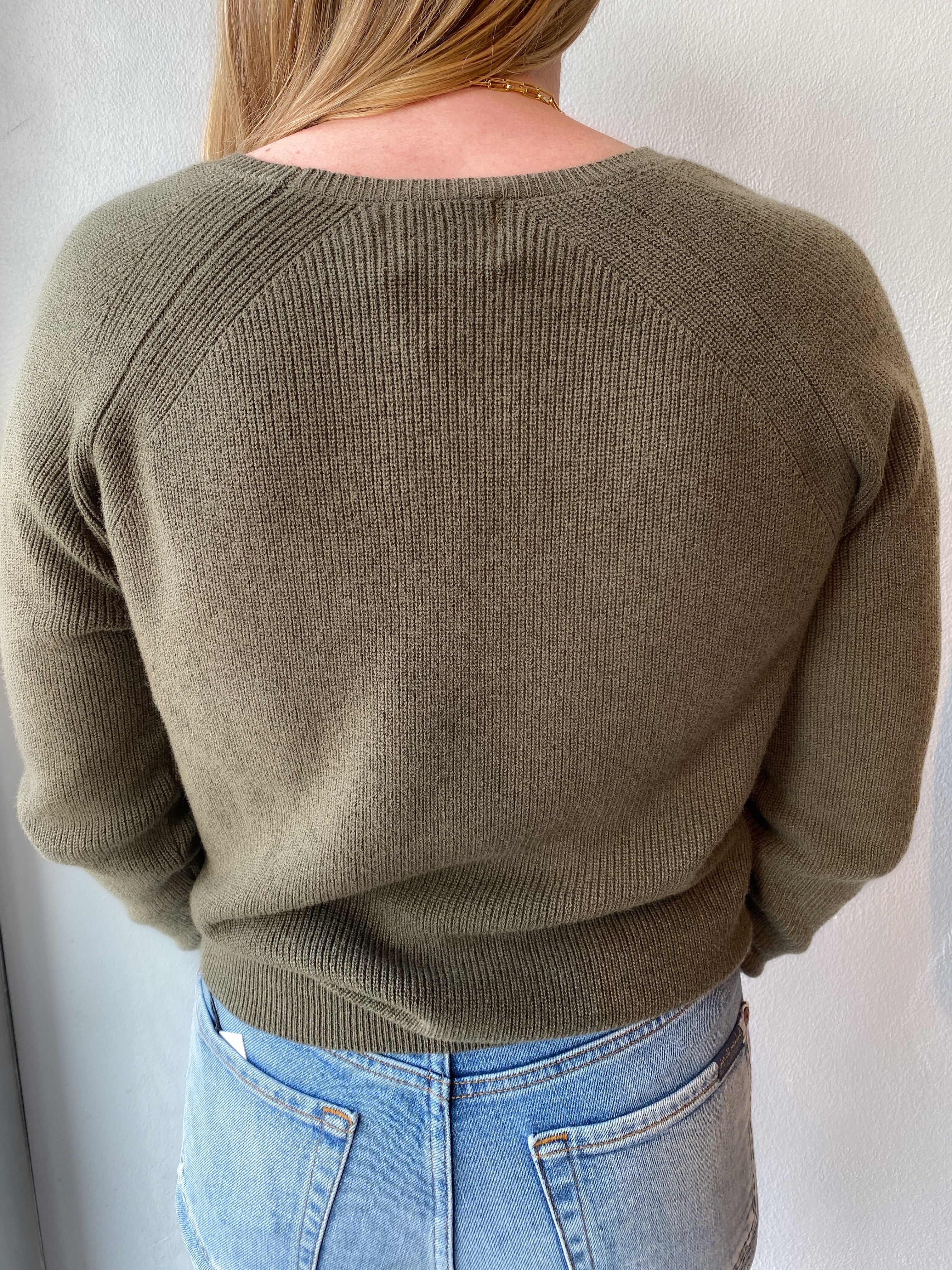 Whisper by Brodie 'Shaker Knit Mini Sweater'