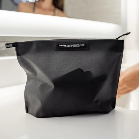 Matador - FlatPak™ Zipper Toiletry Case on a countertop