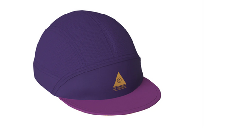 purple ciele running cap product shot