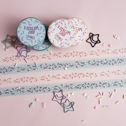 Pastel cute sprinkle Washi tape.