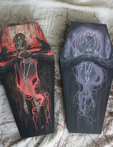 coffin painting