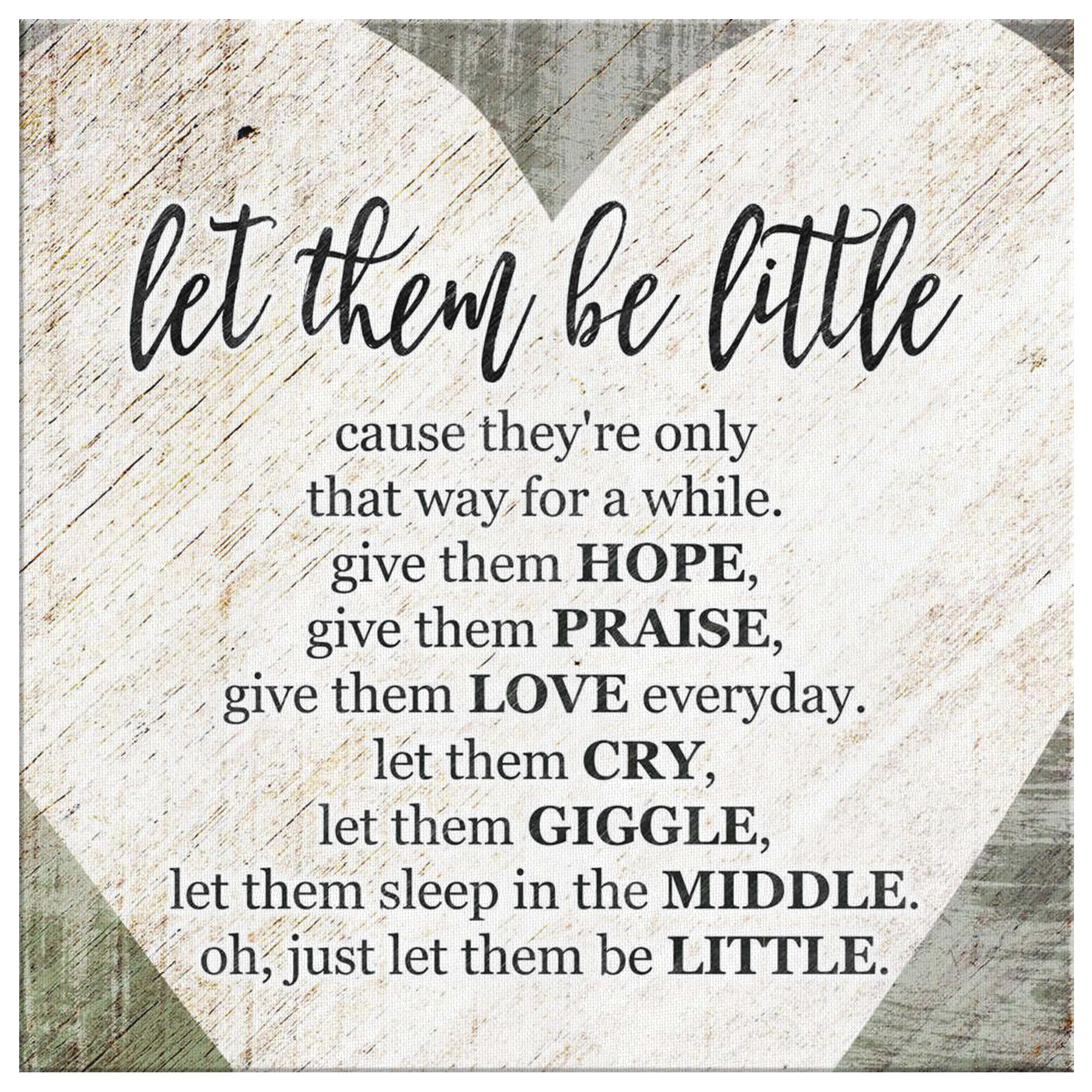 Image result for let them be little