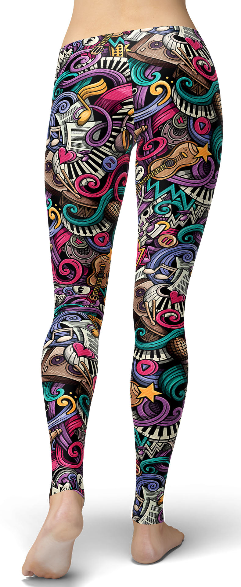 Music Teacher Leggings - GearDen