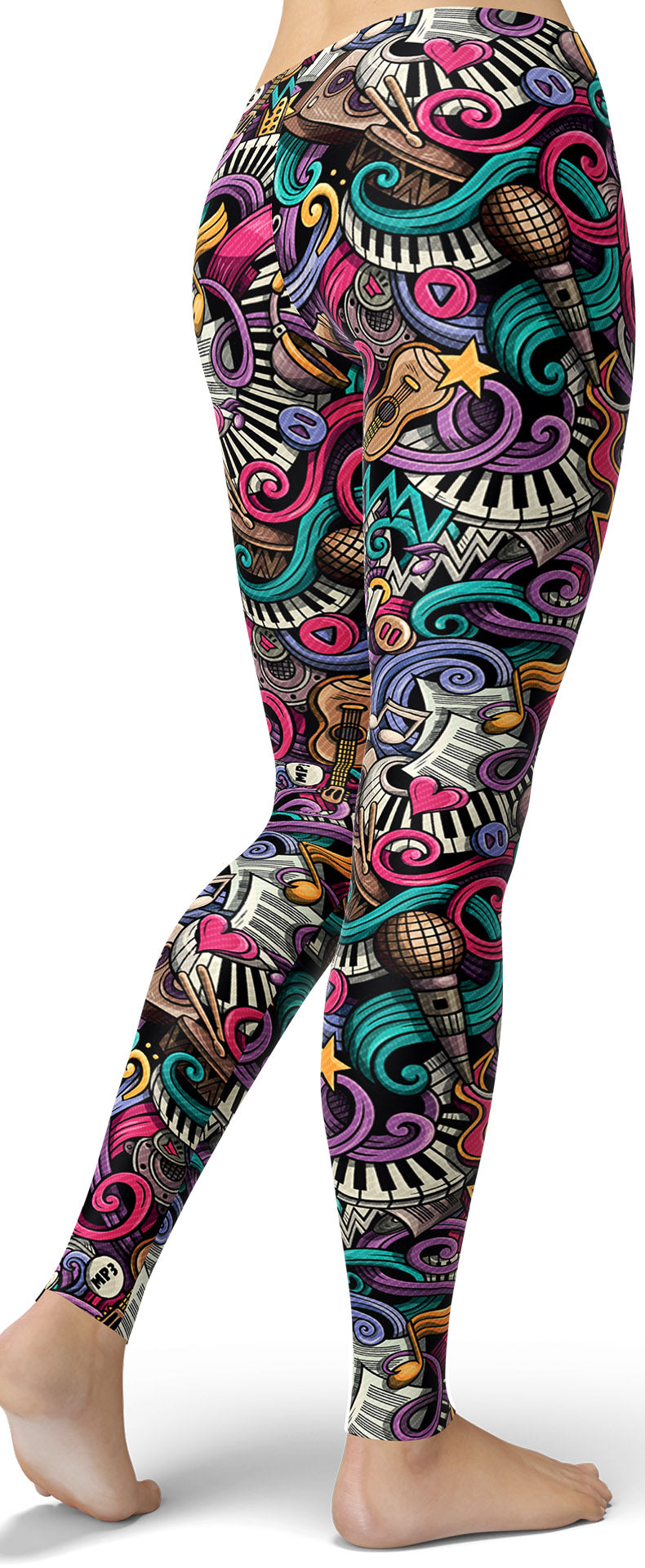 Music Teacher Leggings - GearDen