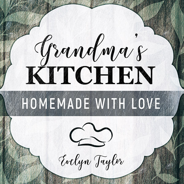 Personalized Kitchen - Seasoned With Love Premium Canvas