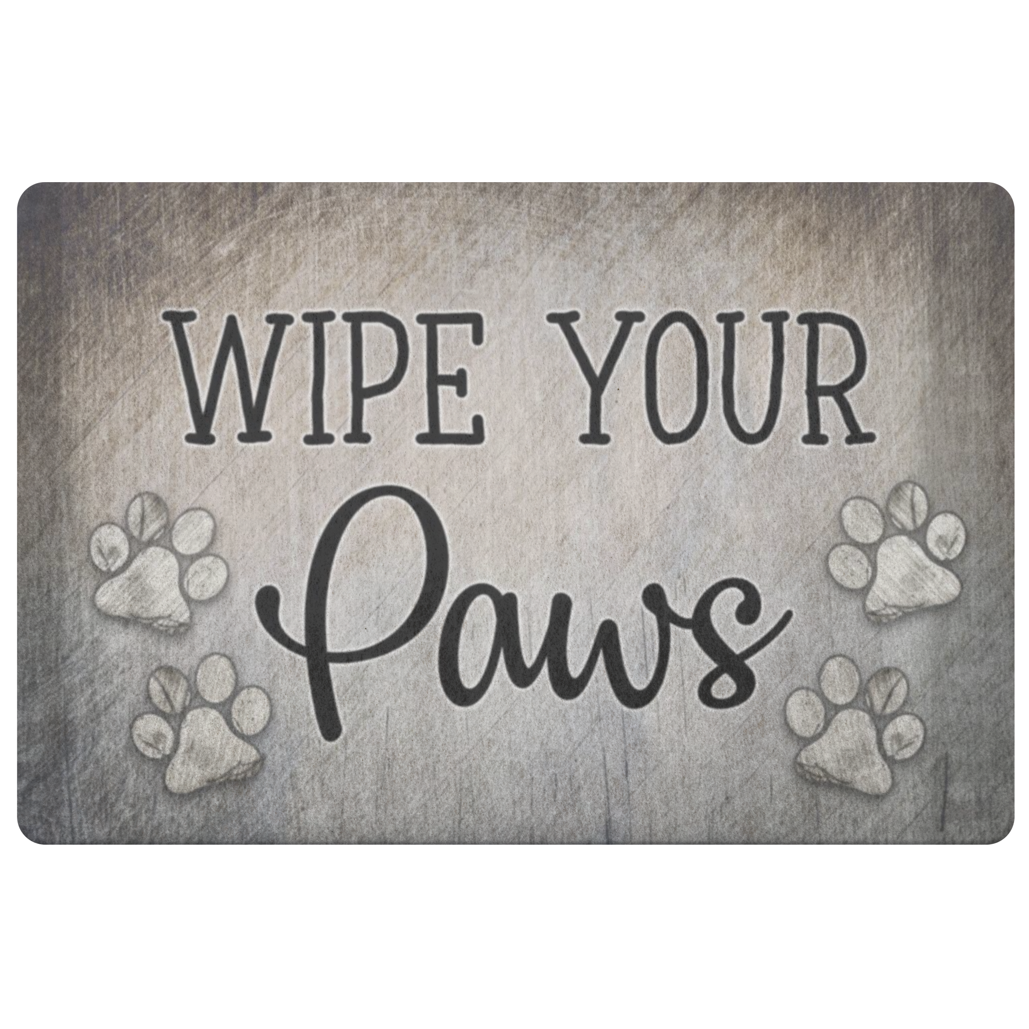 Wipe Your Paws Doormat Gearden