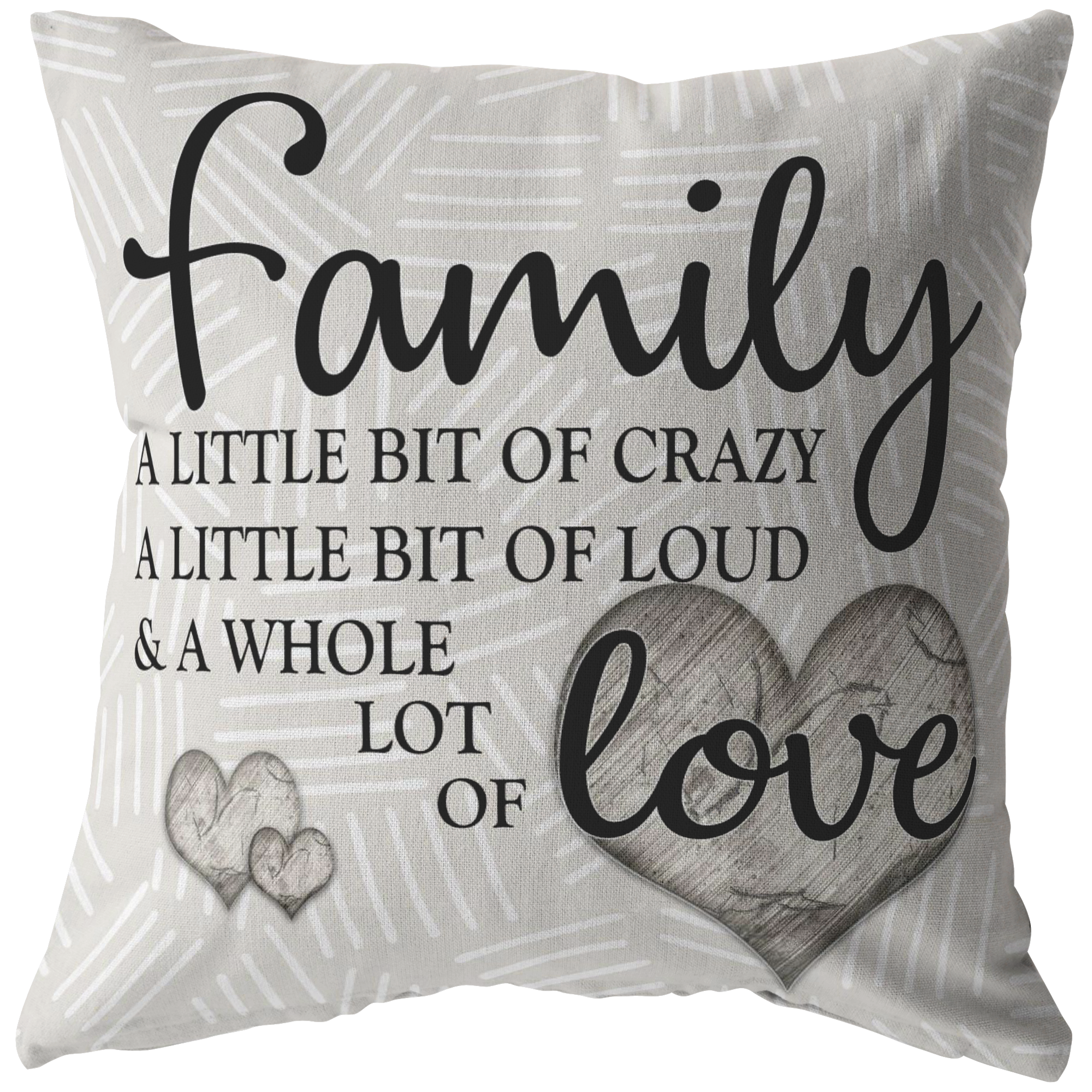 Personalized Photo Pillow Family Love - GearDen