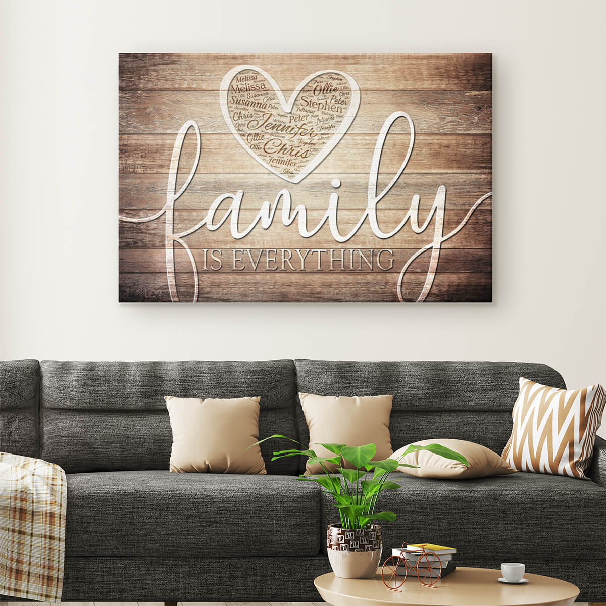 Los Angeles Jersey Custom Canvas Print Wall Art for Boy Girl Men Women –  FAMILY GIFTS