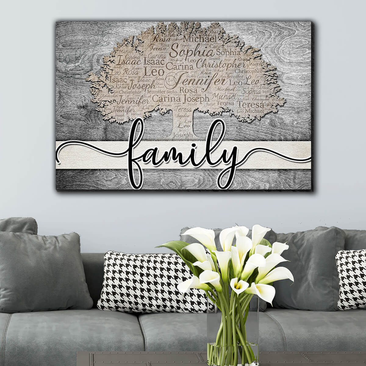 Name With Meaning Canvas Wall Decor Custom Names on Canvas -  Norway