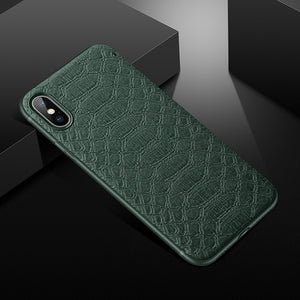 Crocodile Texture Soft Case for iPhone