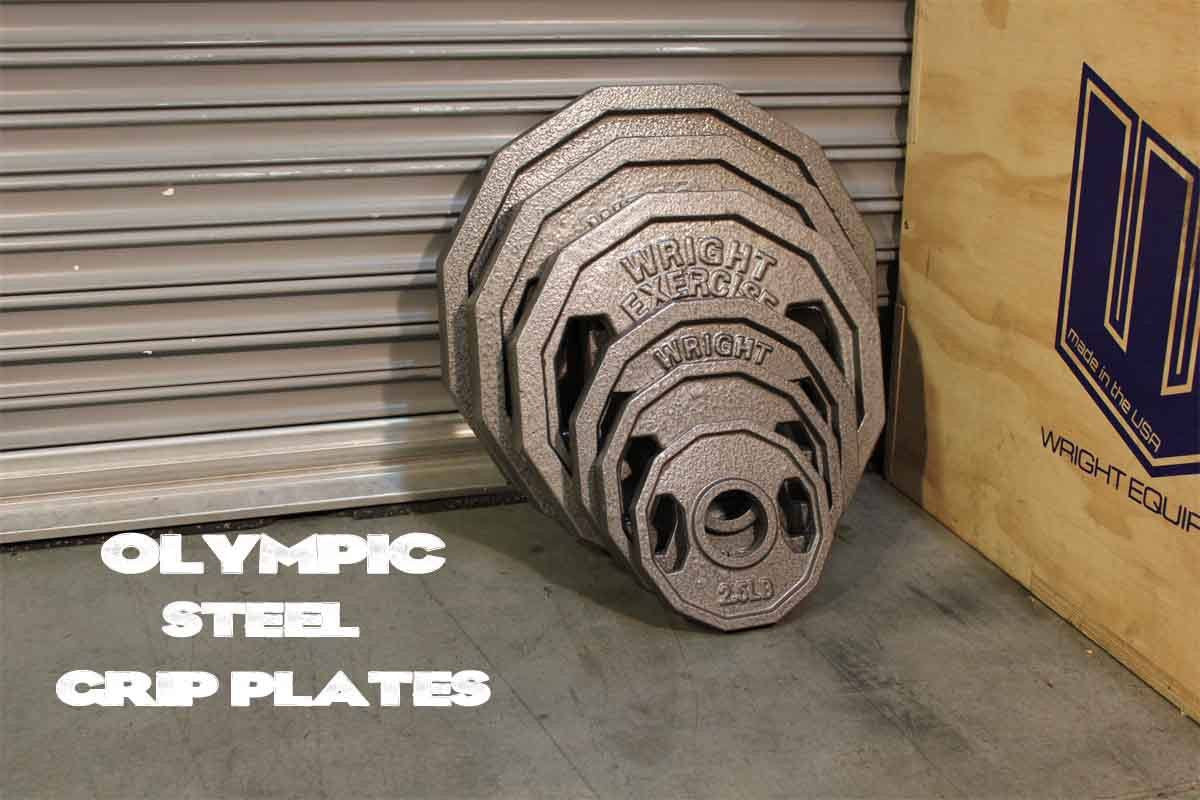 Olympic Steel Grip Plates