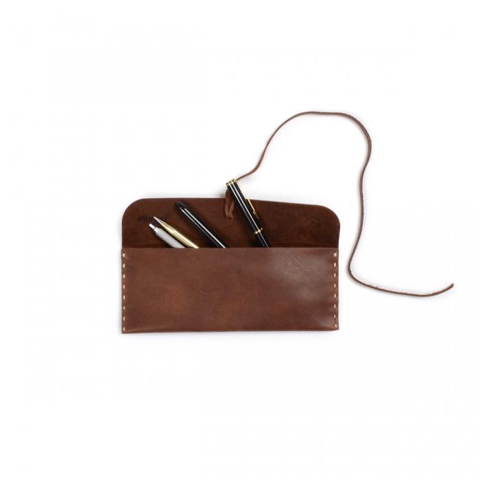 Leather Duffle Bag with Shoe Compartment by Gent Supply Co.