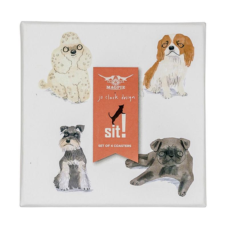 Pooch Coaster Set - Set of 4