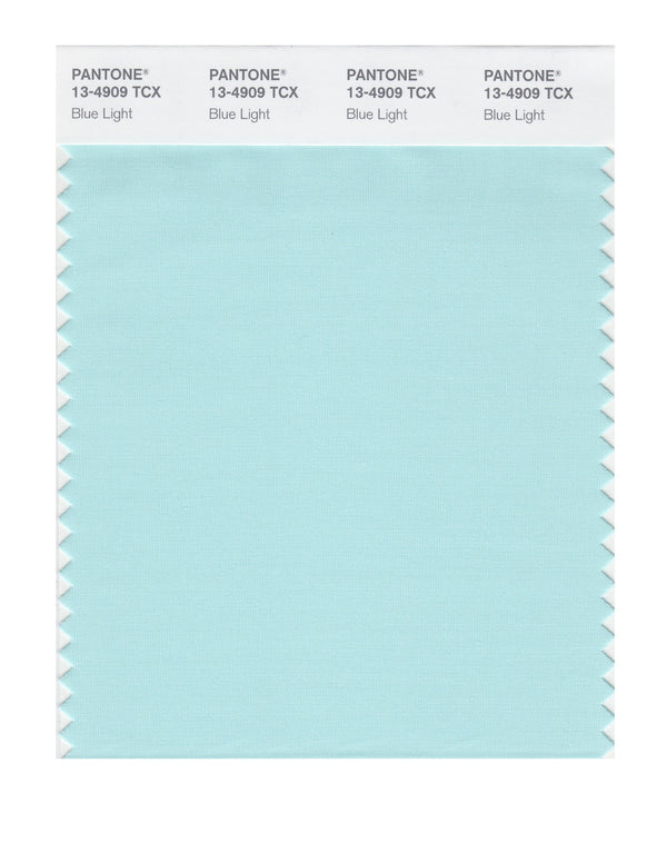Pantone Smart Color Swatch Card 13 4909 Tcx Blue Light Columbia Omni