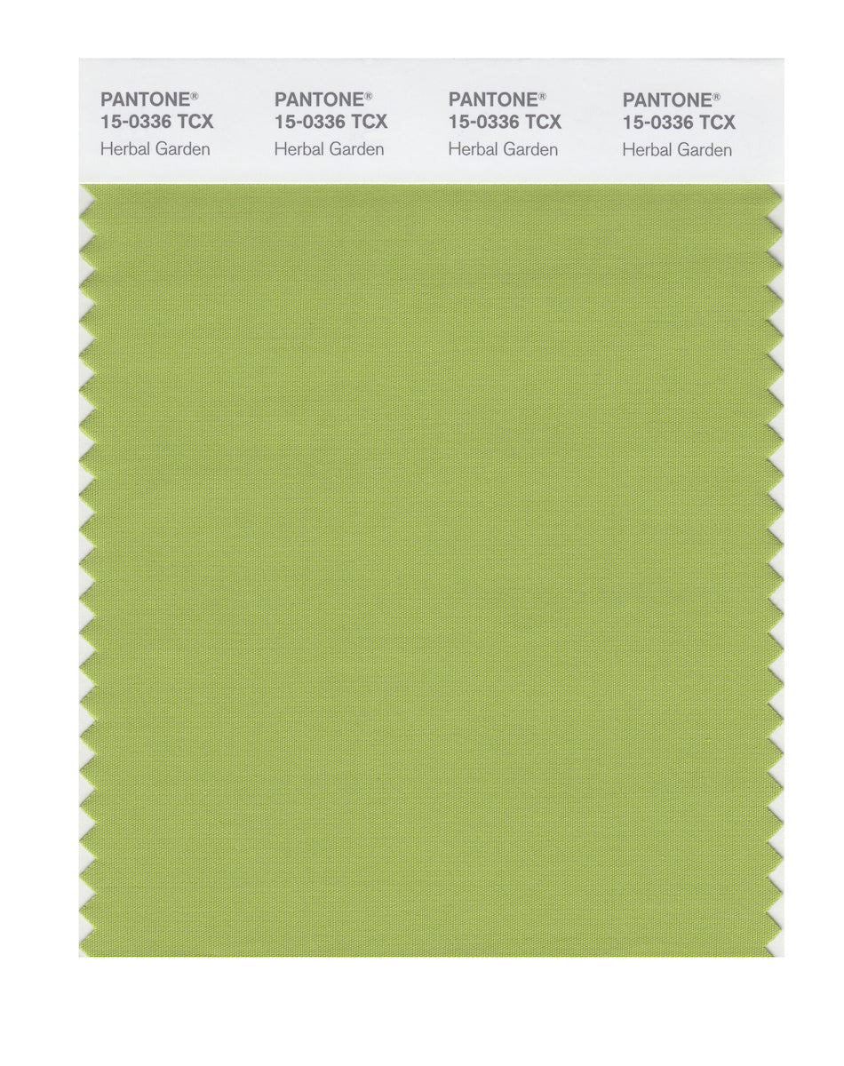 Pantone Smart Color Swatch Card 15 0336 Tcx Herbal Garden Columbia
