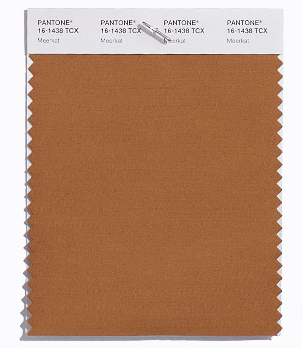 Pantone SMART Color Swatch Card 16-1438 TCX Meerkat - Columbia Omni Studio