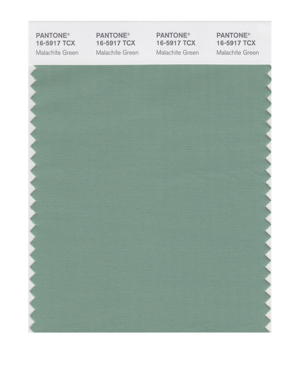 Pantone Smart Color Swatch Card 16 5917 Tcx Malachite Green Columbia