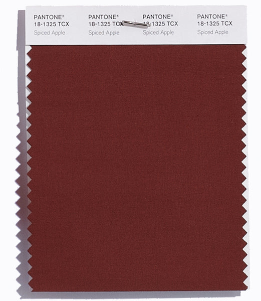 Pantone Smart Color Swatch Card 18 1325 Tcx Spiced Apple Columbia