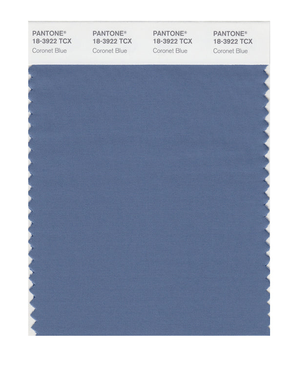 Pantone Smart Color Swatch Card 18 3922 Tcx Coronet Blue Columbia