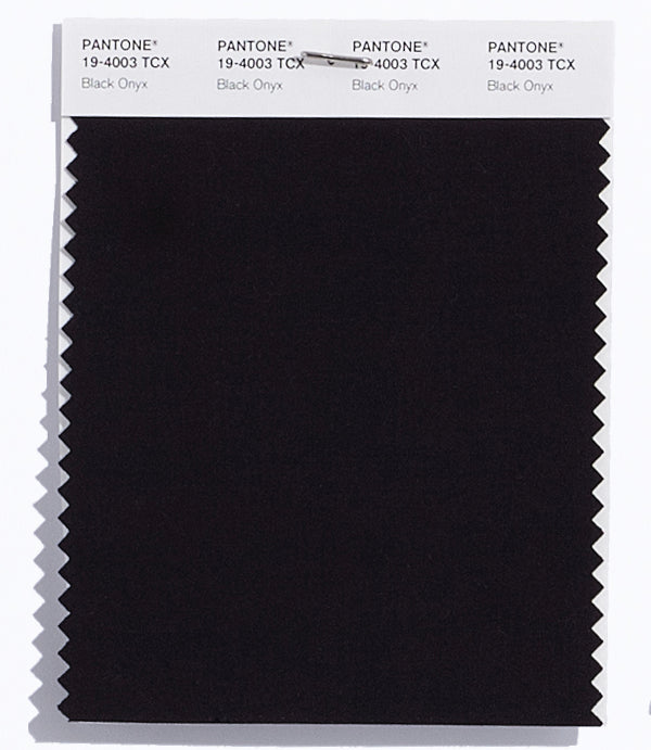 Pantone Smart Color Swatch Card 19 4003 Tcx Black Onyx Columbia Omni Studio