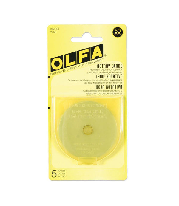 Download Olfa 60mm, Rotary Pack Refill (Pack of 1 and 5) - Columbia Omni Studio