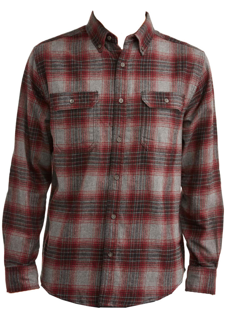 American Flag Flannel Shirt - Men's | Patriotic Shirt for Men