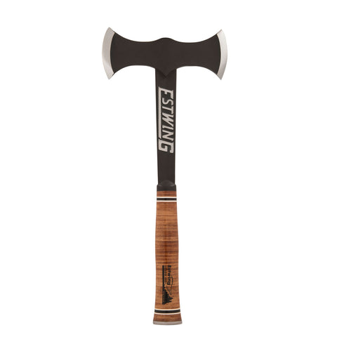 Black Eagle Double Bit Axe Leather Estwing