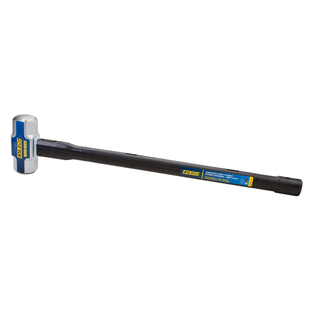 10-Pound Soft Face Sledge Hammer, 30-Inch Indestructible Handle – Estwing