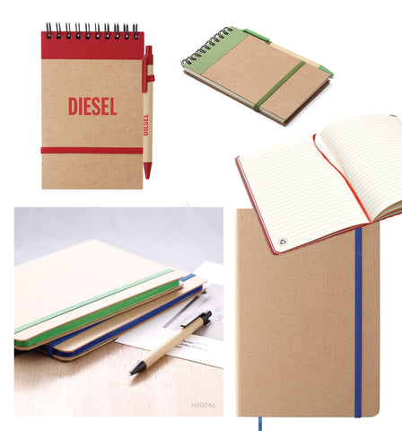 Cuadernos ecologicos personalizados