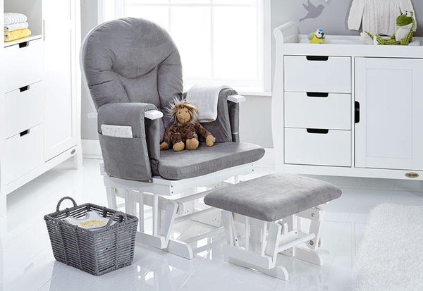 reclining rocking nursing chair