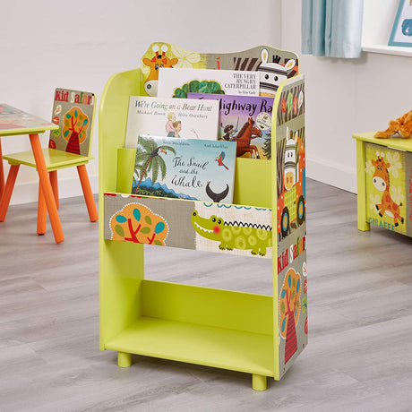 Kid Safari Storage Shelf with Toy Box  Liberty House Toys – Junior Bambinos