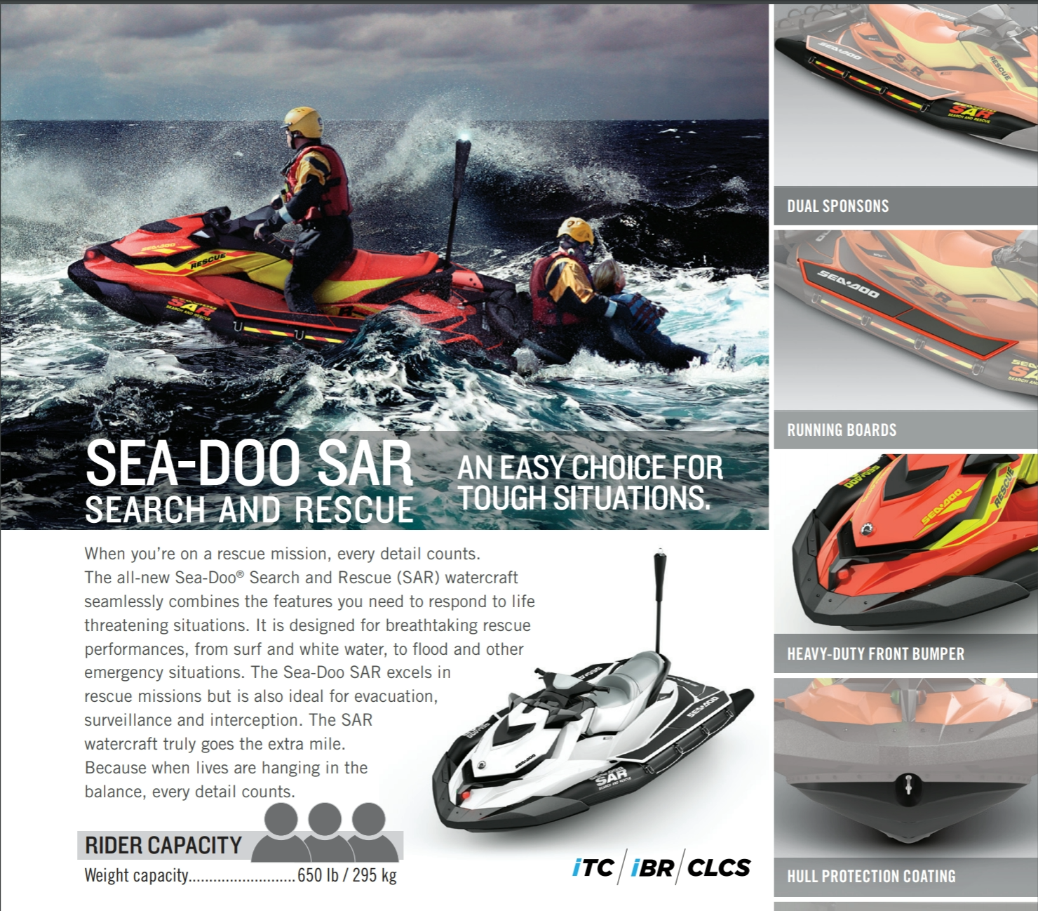 Sea-Doo Search and Rescue Graphics 