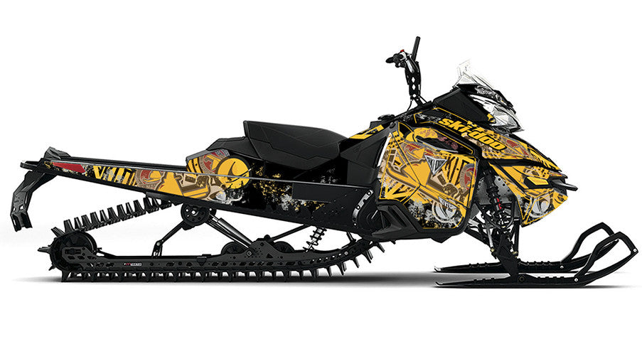 ski doo summit sled wraps