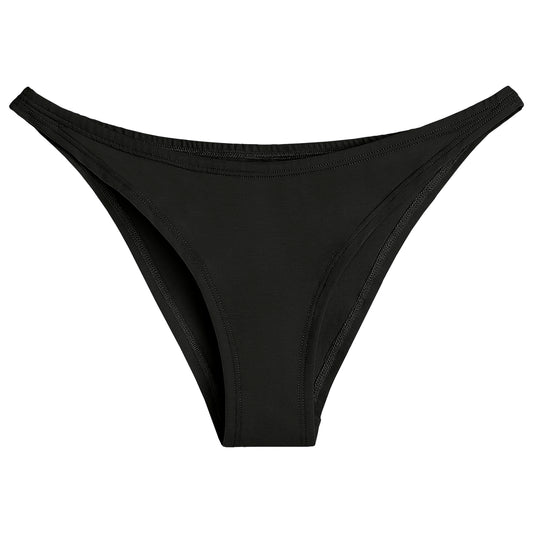 TIZZ & TONIC - Jet Black Organic Cotton Cheeky Panty