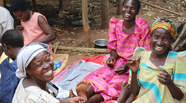 WOCAP women smiling in Uganda