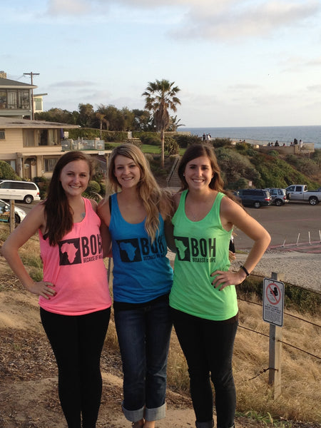 Natalie, Allison, Nikki BOH Founders