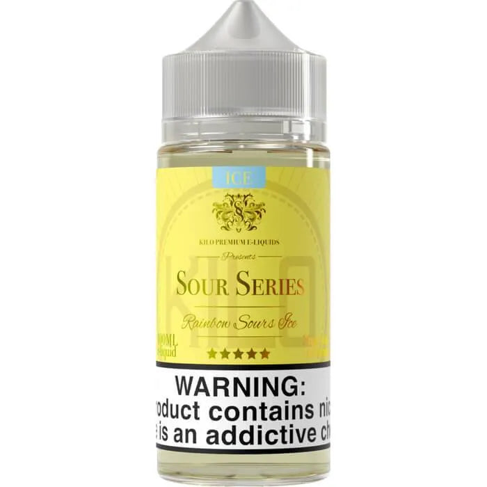 Rainbow Sours Ice E-Liquid by Kilo Sour Series