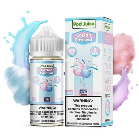 Cotton Fluff By Pop Clouds E-Liquid 120ml ⋆ $12.99