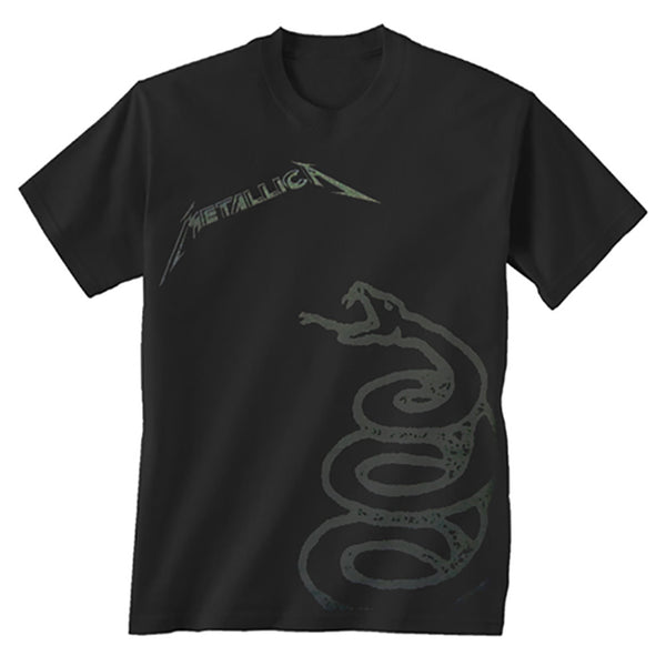 Metallica Black Album Snake T-Shirt - Cyberteez