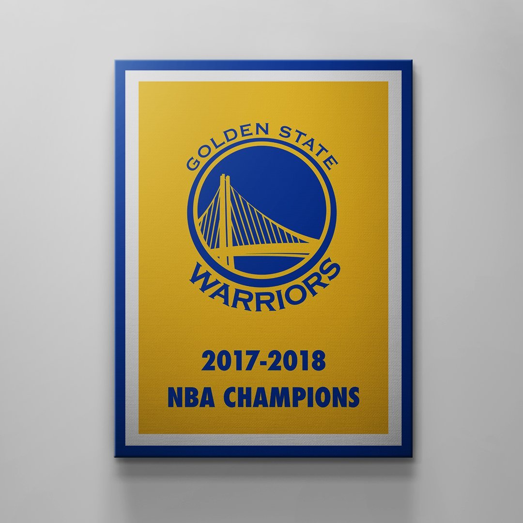 Golden State Warriors Championship Banner Ikonick