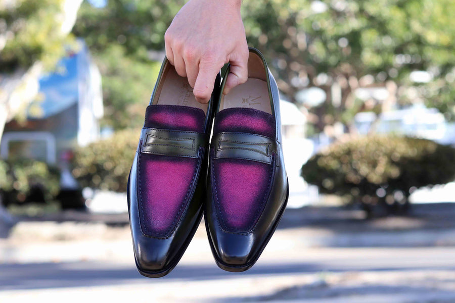 purple dress shoes c&e fashions