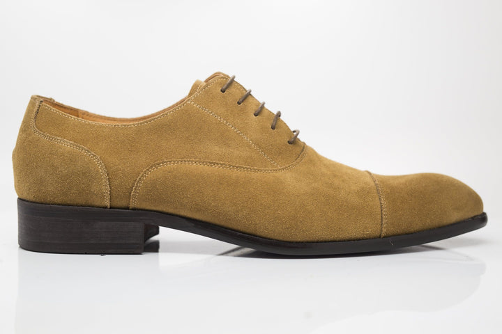 Suede Lace-Up Oxford Chocolate – C&E Fashions