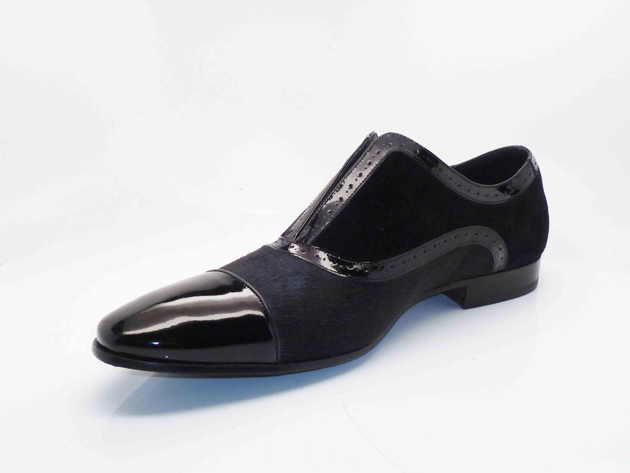 Mezlan Patent Leather \u0026 Pony Slip-On 