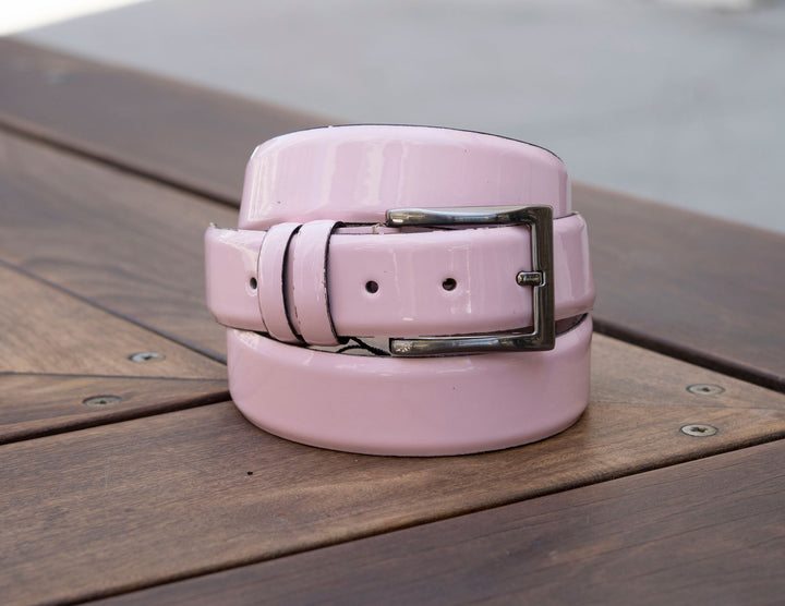 Patent Leather Belt Navy 40 C&E