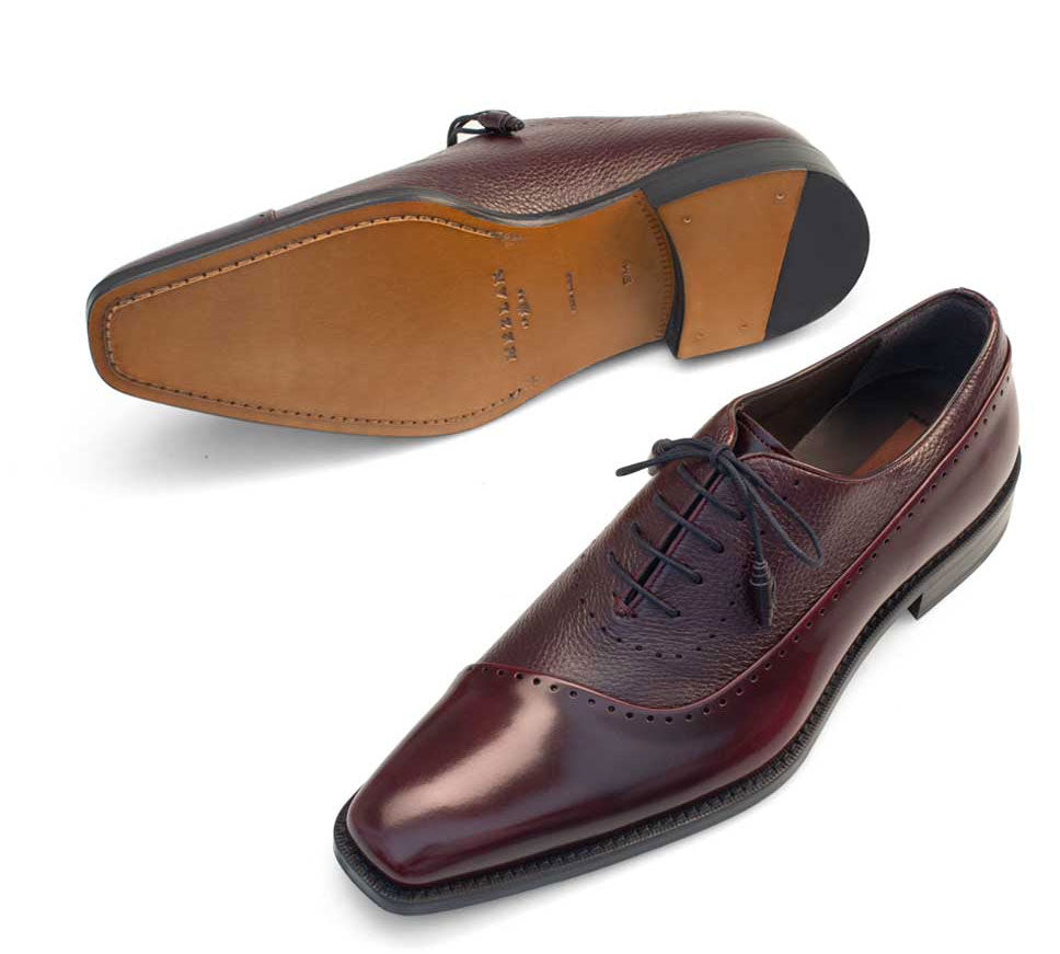 Mezlan Postdam Oxford Burgundy – C&E Fashions