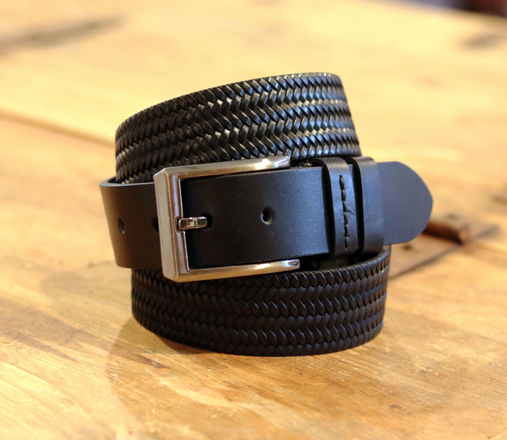 Patent Leather Belt Black 42 C&E