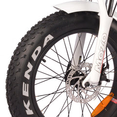 DJ Folding Bike, electric folding fat bike equipped with 20 inch puncture resistant fat tires