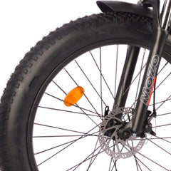 DJ Mid Drive Fat Bike, electric mid drive fat bike has 26 inch puncture resistant fat tires