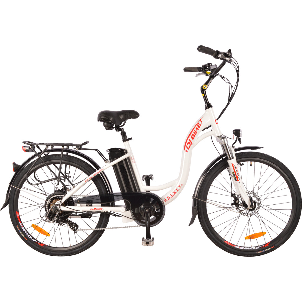 DJ City Bike POWERFUL 750W 48V Motor and 13Ah Battery DJ Bikes