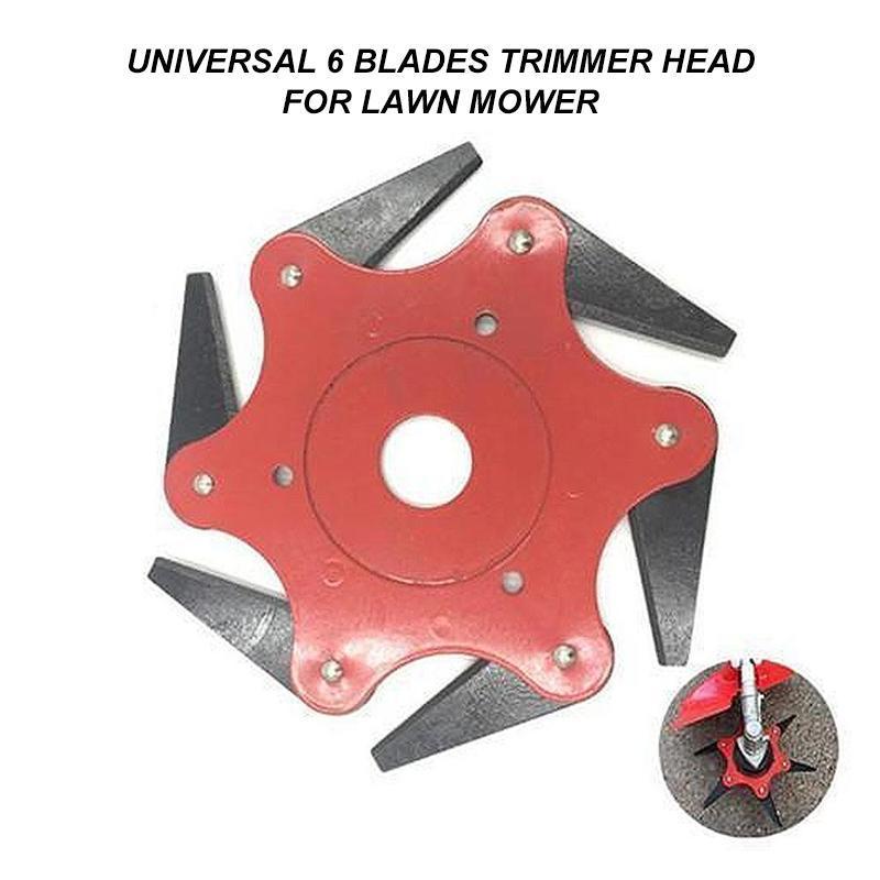 6 steel trimmer head